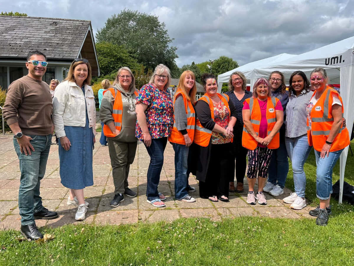 Shropshire Fostering team barbecue event